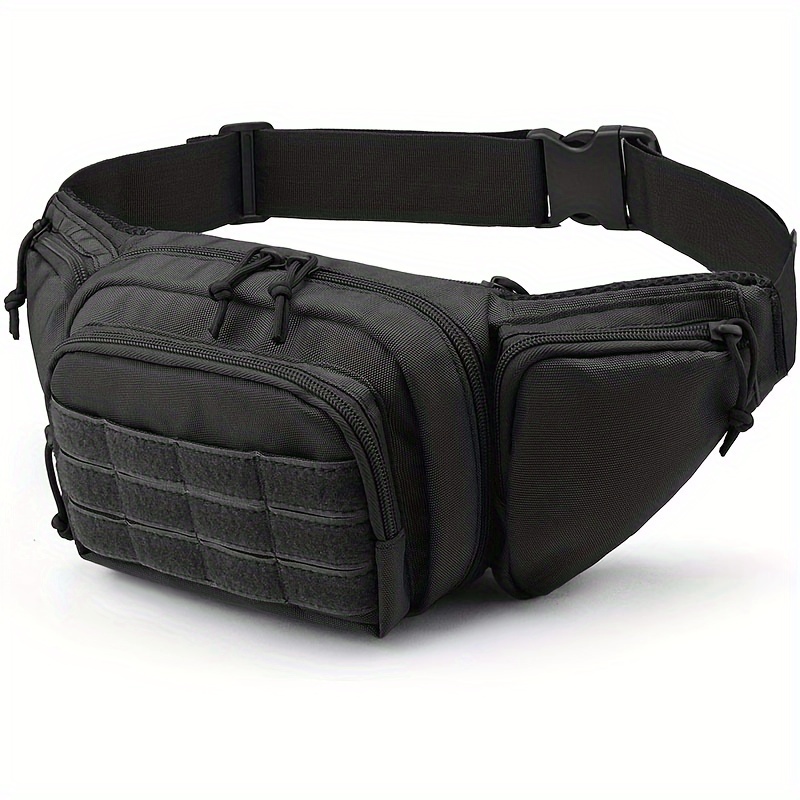 

New Outdoor Multi Functional Portable Waist Bag, Waterproof Men's Sports Waist Bag