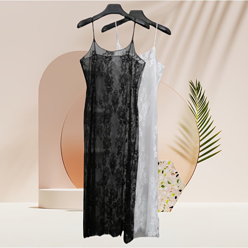 chinese dress ladies T-Back Lace Slip Dress main image 0