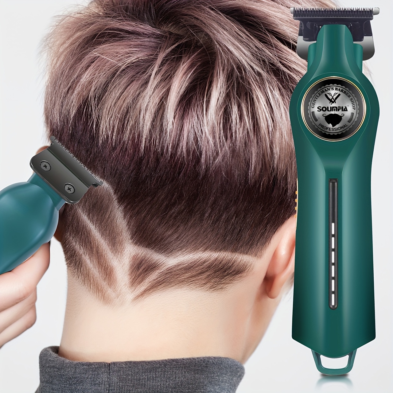 Hair Cutting Tool, Men's professional face body hair trimmer barber beard trimmer barber hair clipper electric hair cutter machine powerful 3 並行輸入