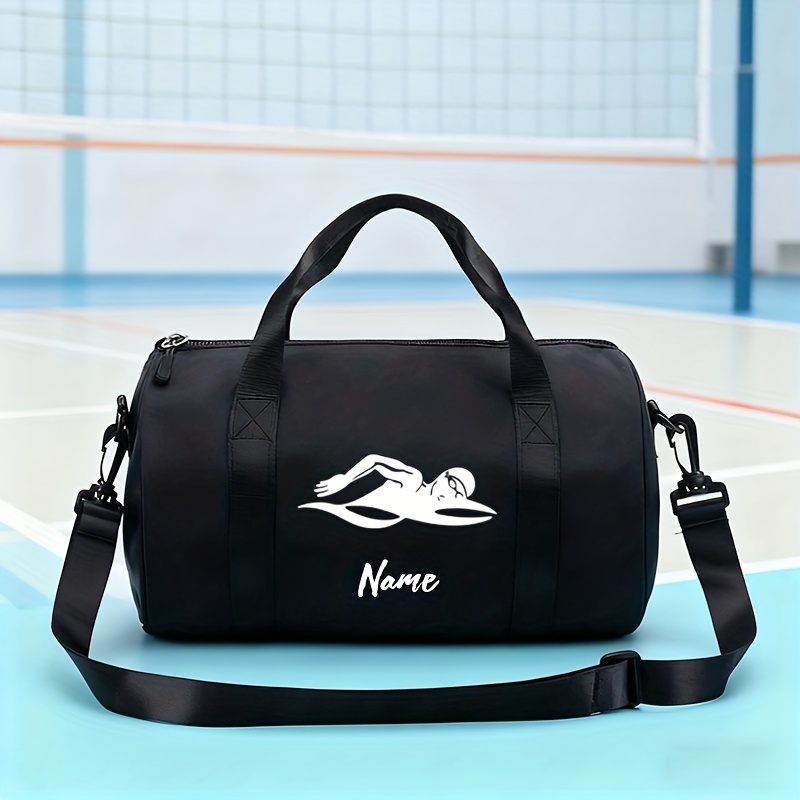TEMU Borsa personalizzata con , borsa da viaggio con stampa a tema per attivit� , borsa portaoggetti per appassionati di sport, borsa a tracolla in