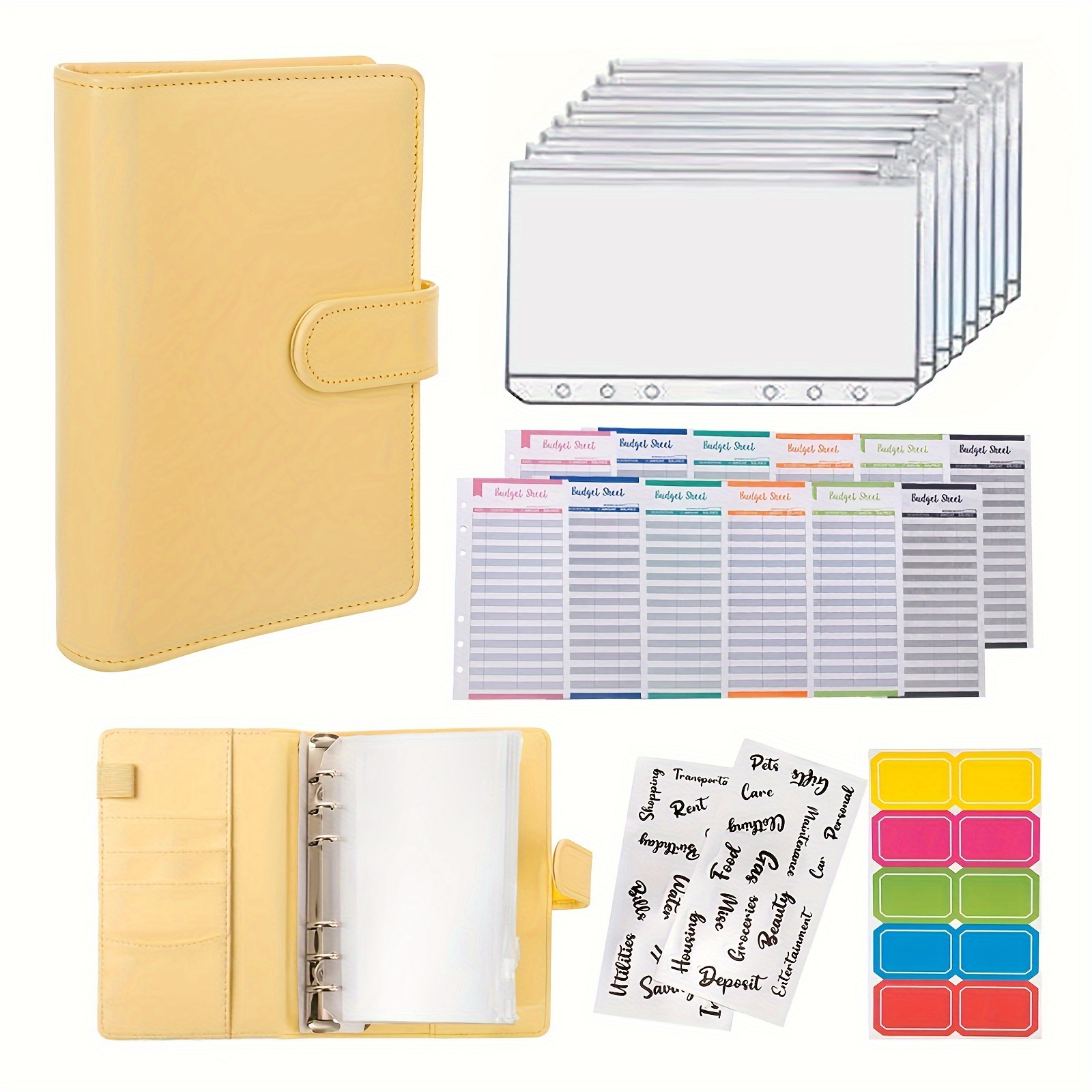 MANWU - 2pcs Cash Breakdown Teller Sticky Note Tracker