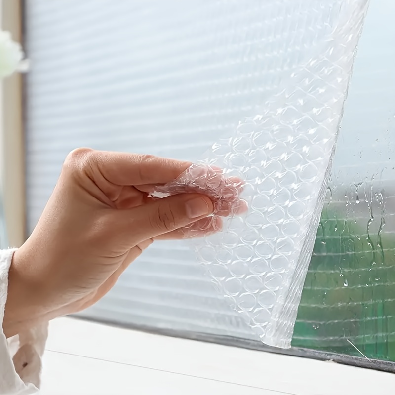 

1pc Window Insulation Film - Plastic, Cold-proof & Windproof Seal, Energy-saving Indoor Enhancer, Winter Glass Protection, & Gift