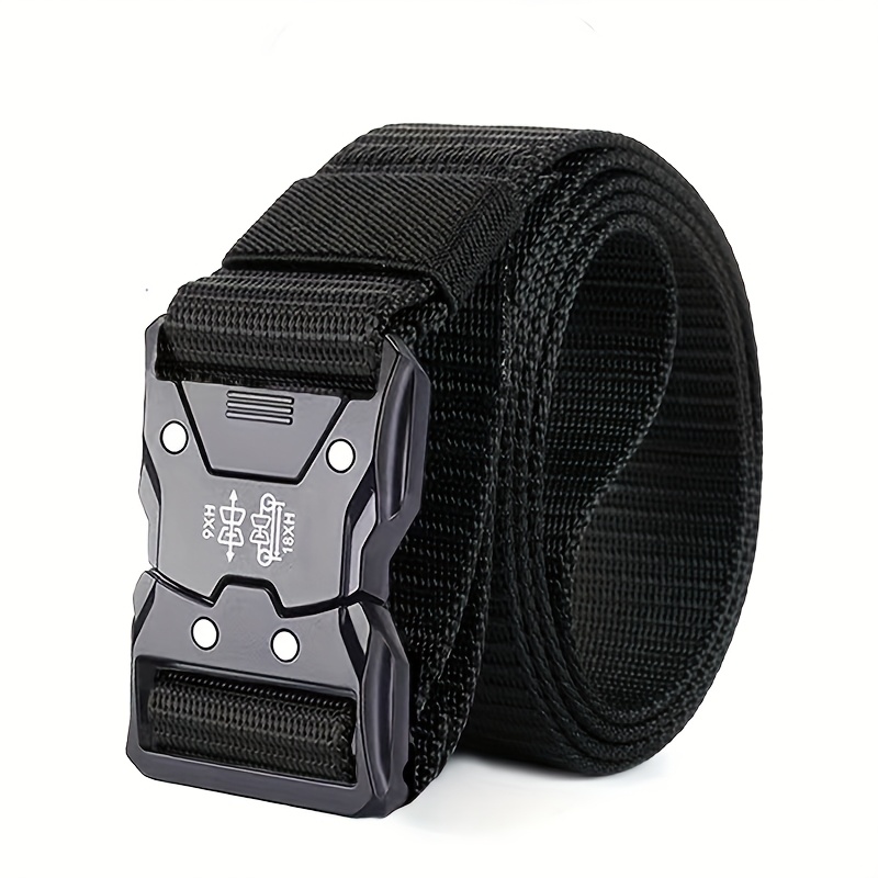 TEMU Men's Tactical Belts, Multifunctional Fashion Belts With A And Durable Belts.