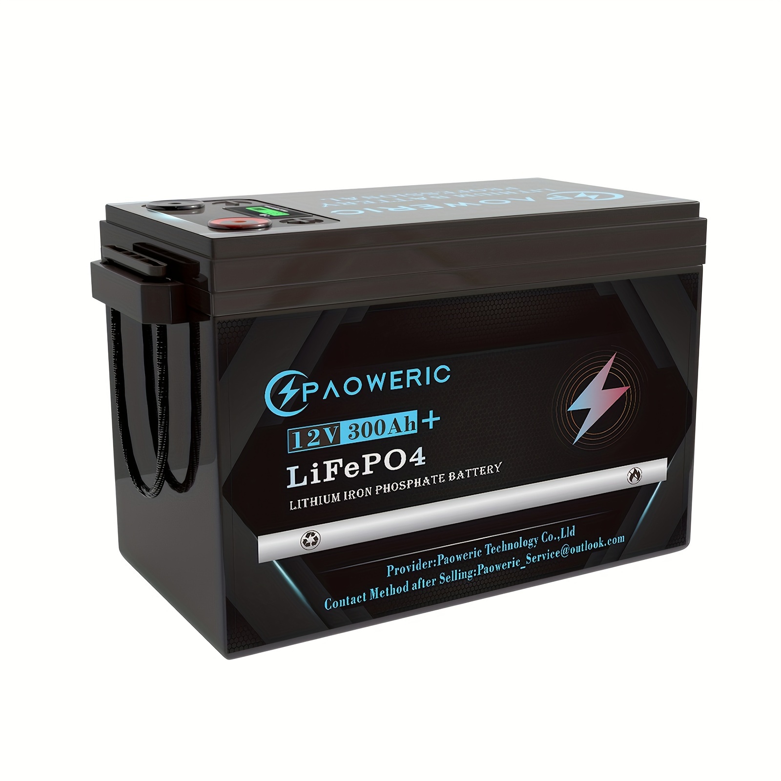 

12v 300ah Lifepo4 Battery Built-in 250a Bms, Rechargeable Lithium Battery, 10000+ Deep Cycles, Solar , Rv, Camping, Battery Backup, Marine And Storage