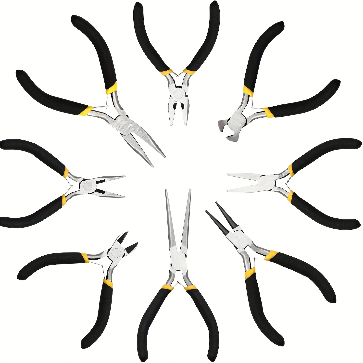 

8pcs Set Set Long For Jewelry Making And Diy, Household Tool Set Jewelry Making Tool, , ,