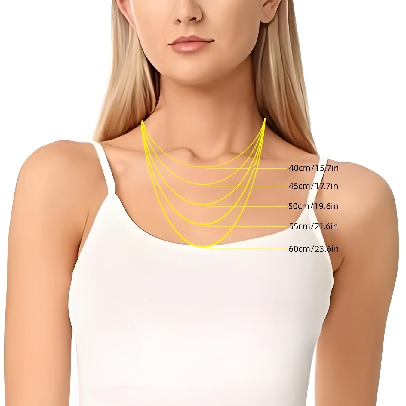 S925 Sterling Silver Collarbone Chain Rope & Twisted Chain Design