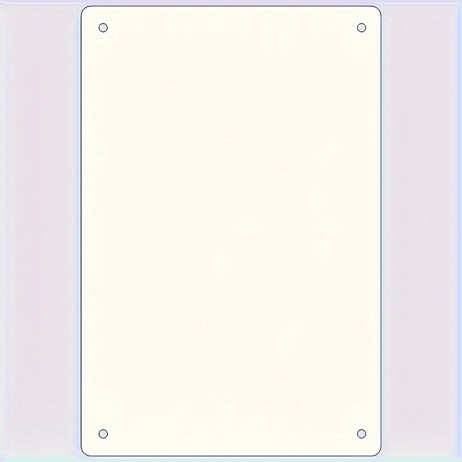 TEMU Plaque Métallique Personnalisable pour Maison et Commerce - Parfaite pour Décoration Murale, Accent de Pièce, Restaurants, Cafés - Texte en