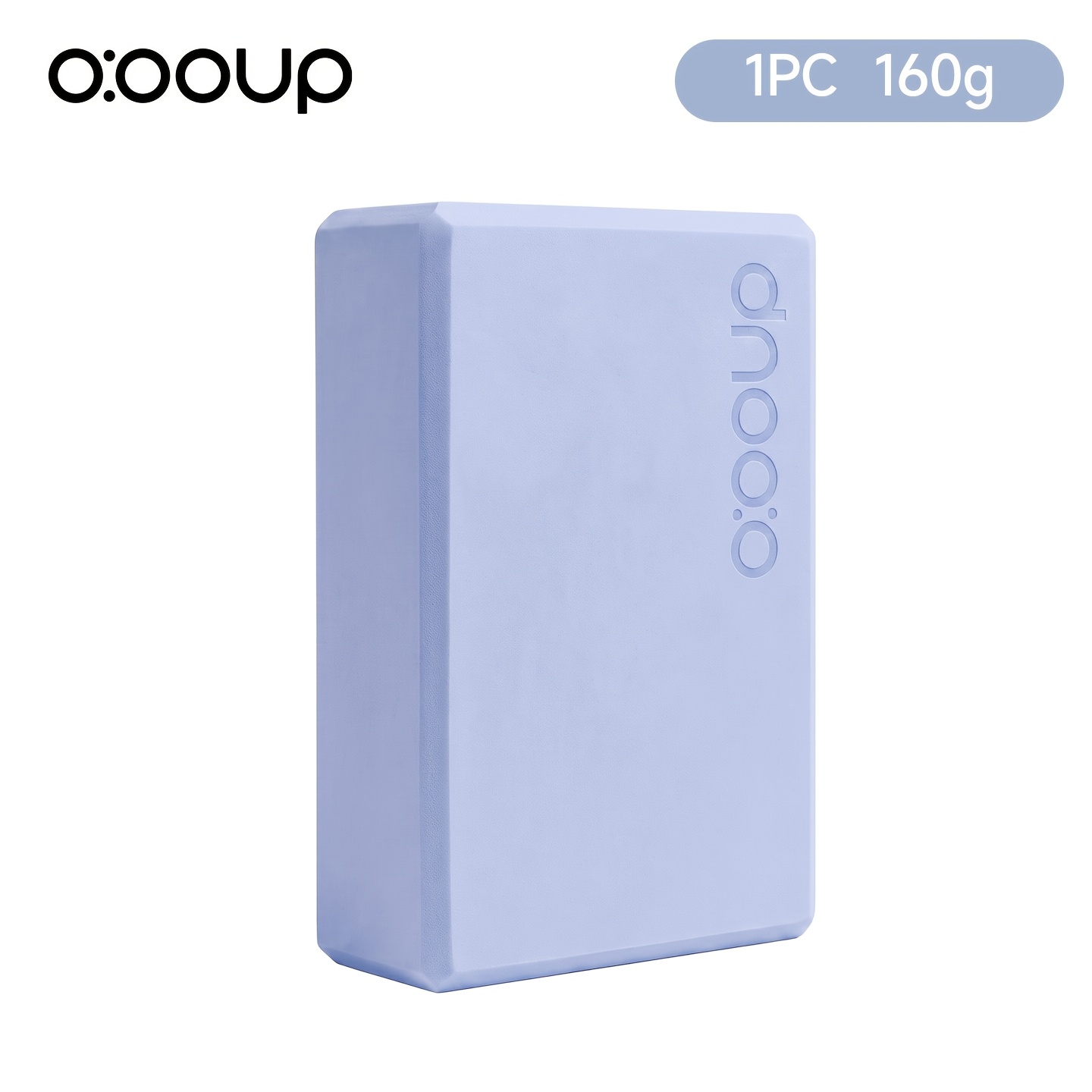 TEMU 1pc Oooup 1pc High-density Yoga Block - Non-slip Soft & Firm Suitable For Pilates, Stretching, Meditation, Brick, // For Home Gymnastics