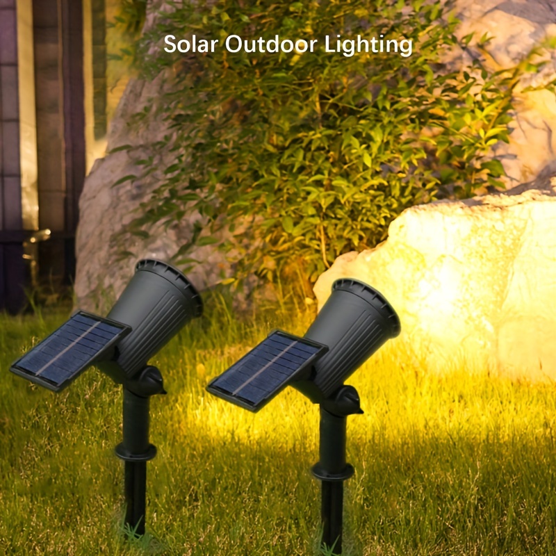  solar powered led lights auto switching adjustable flagpole lights with light sensor for christmas decorations decor room garden and pathway Product details 0
