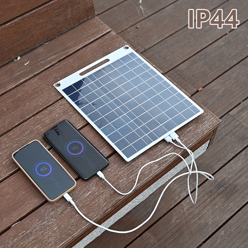 pack portable solar charger usb output 10w solar powered