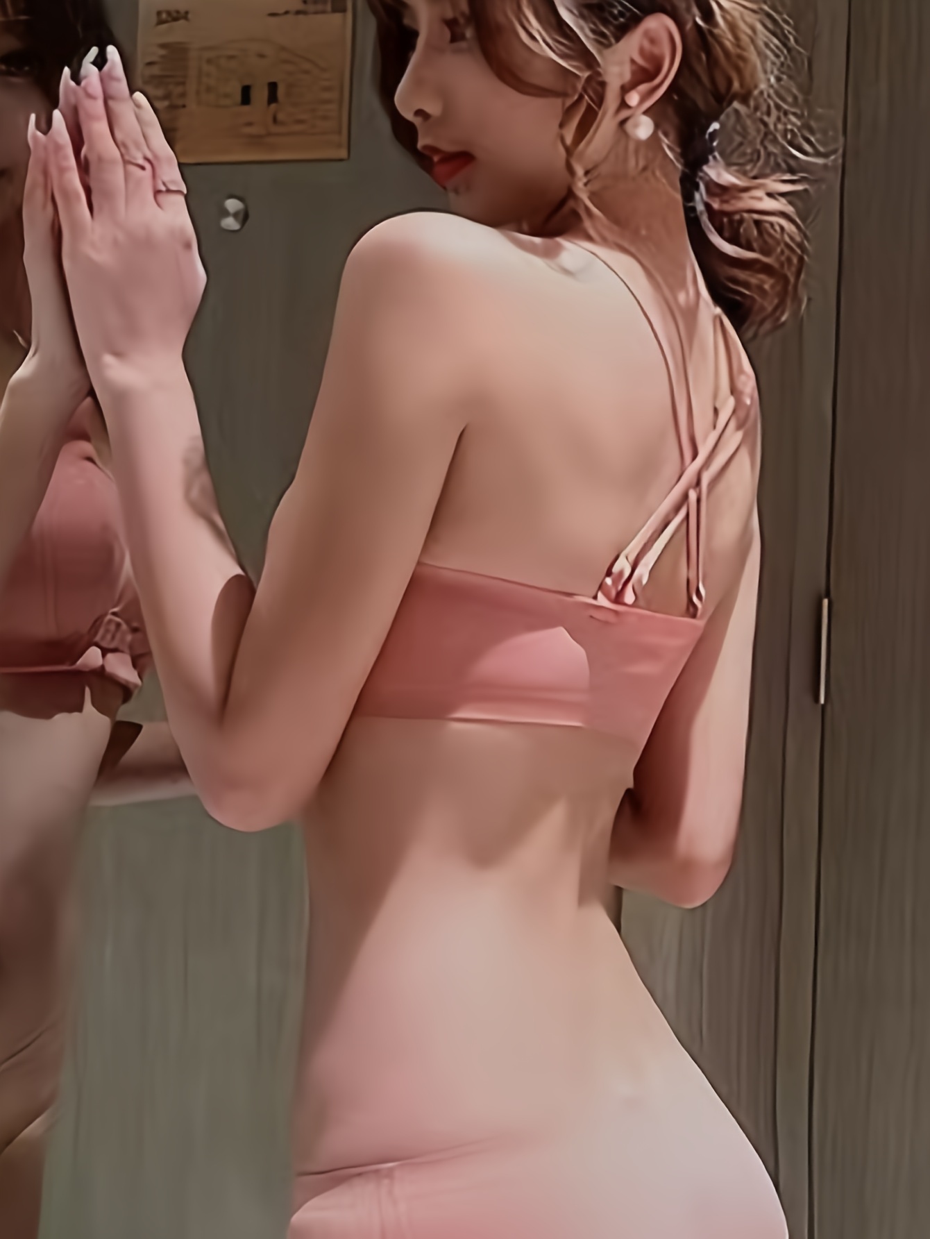 Seamless Sexy Breasts Bra - Black