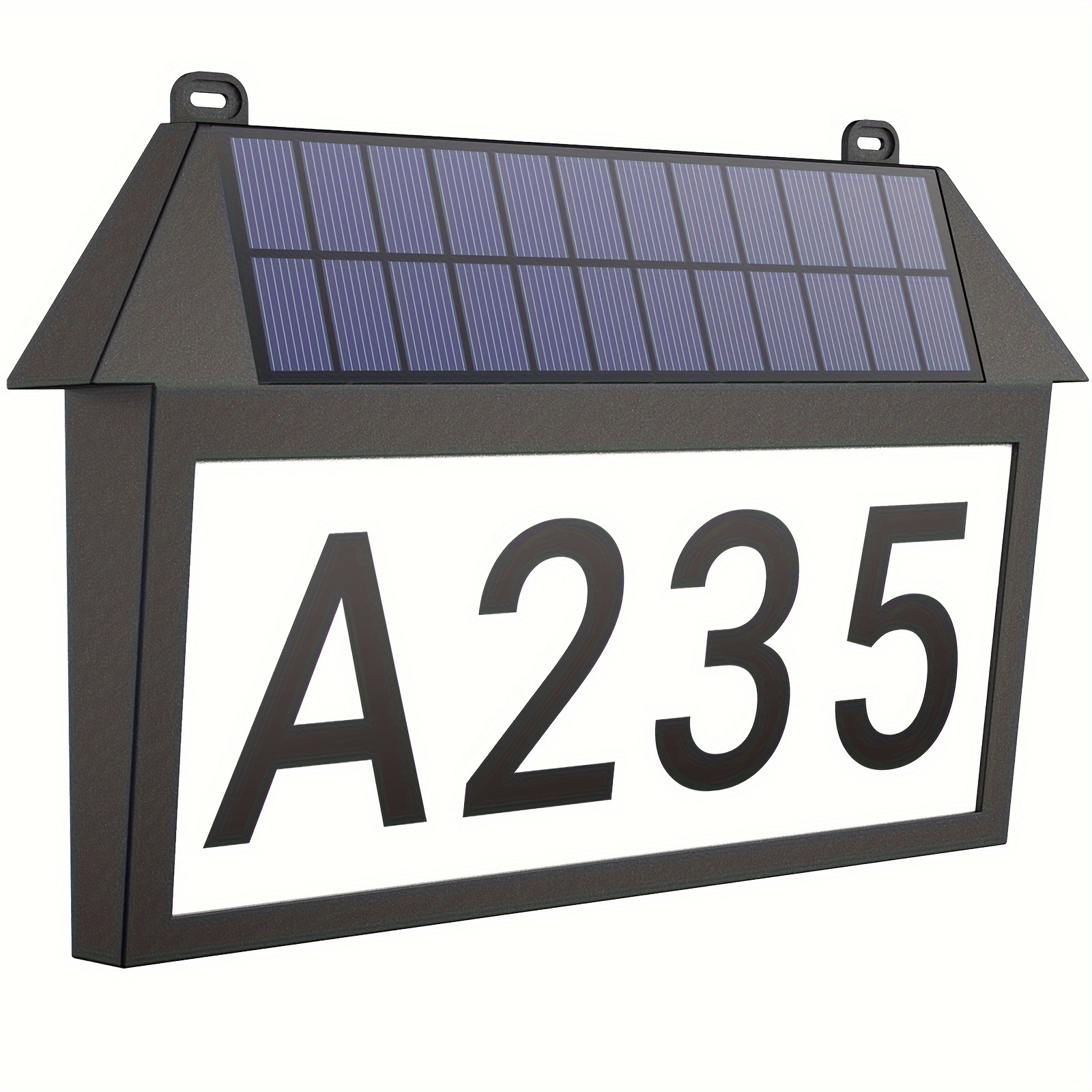 

Solar House Numbers For Outside, Deerdance Solar Address Sign, 3 Lighting Modes Led Illuminated Address Numbers, Address Signs For Houses/yard