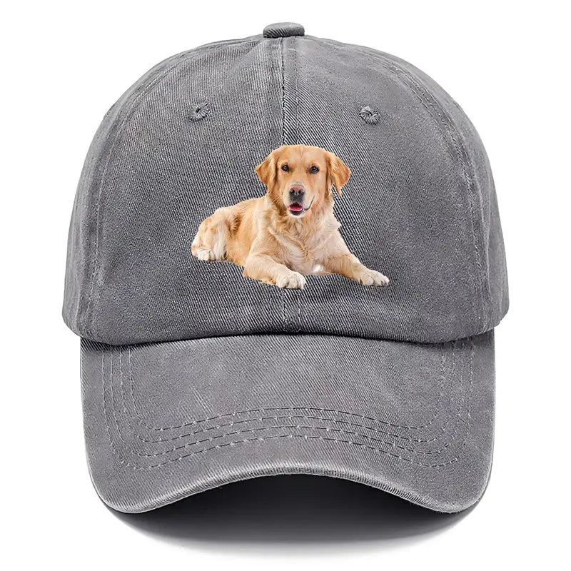 Golden Retriever Printed Wool Hat - Soft Warm Beanie For Men & Women
