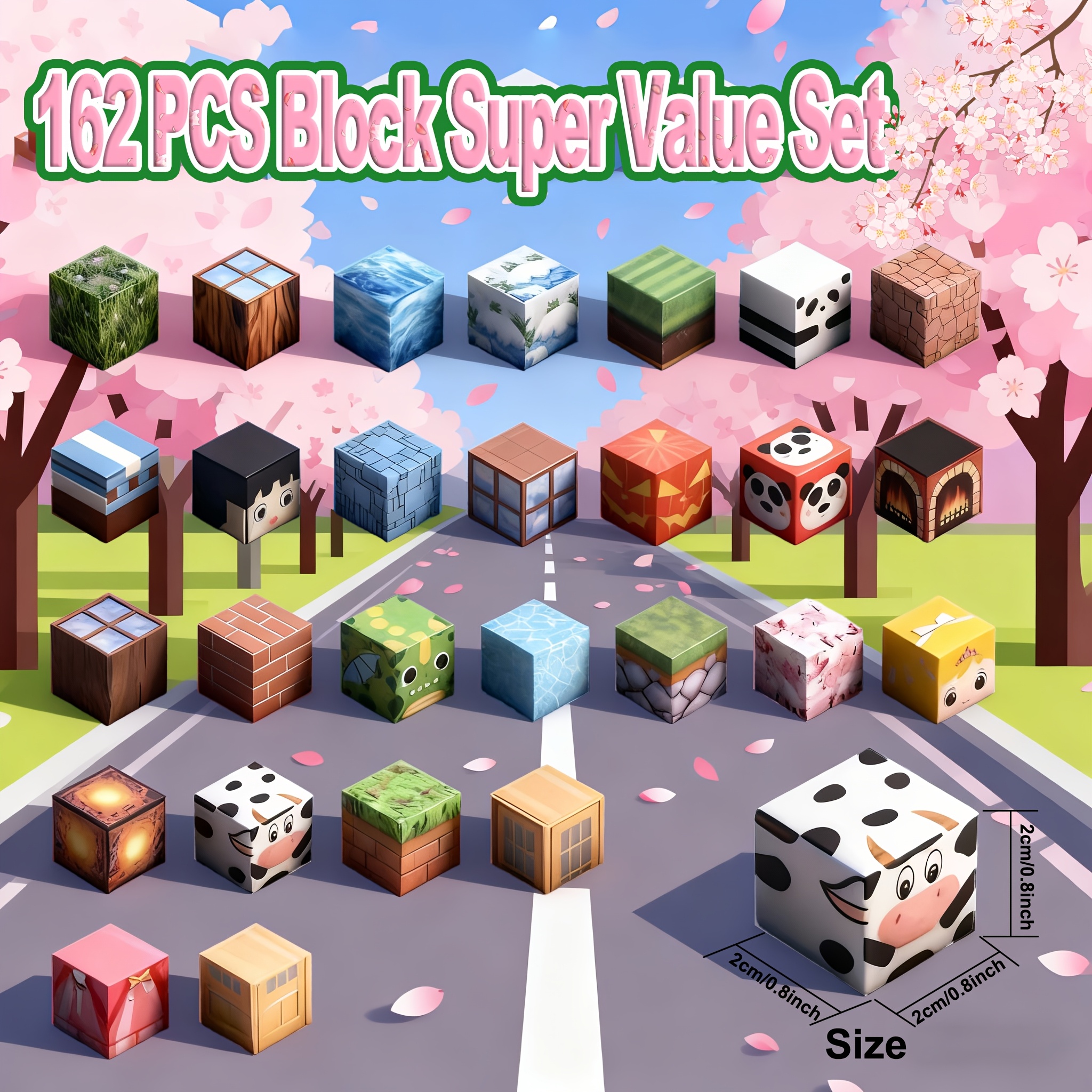 Image of 100/162pcs Magnetic Building Blocks Sensory Gift, Display Magnetic Cubes, Stem Set Children Cognitive . Suitable For Christmas Gifts, Halloween