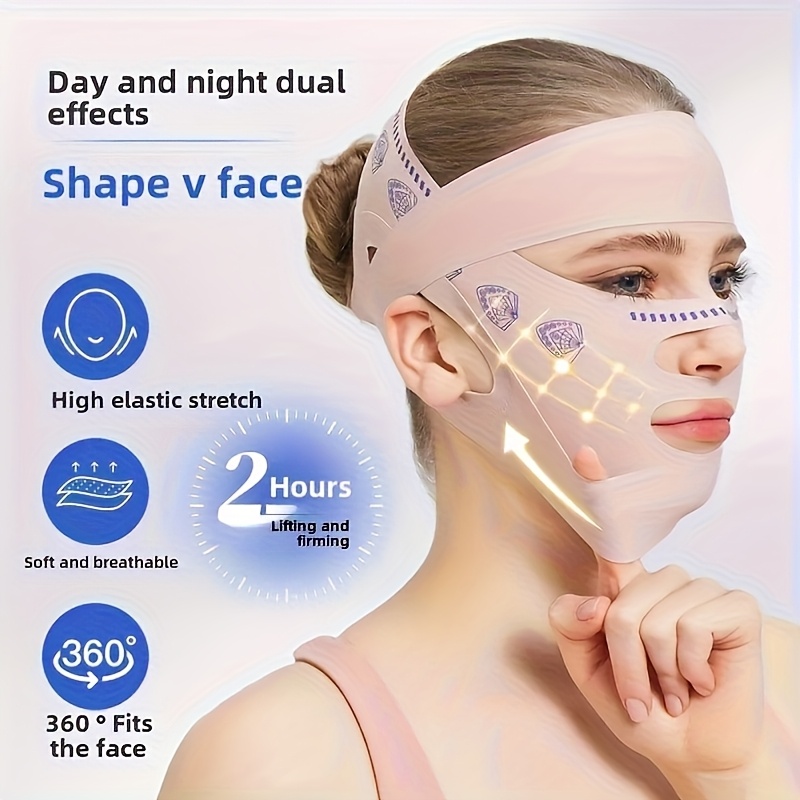 2pcs pack reusable face lifting straps   random patterns   Product details 1