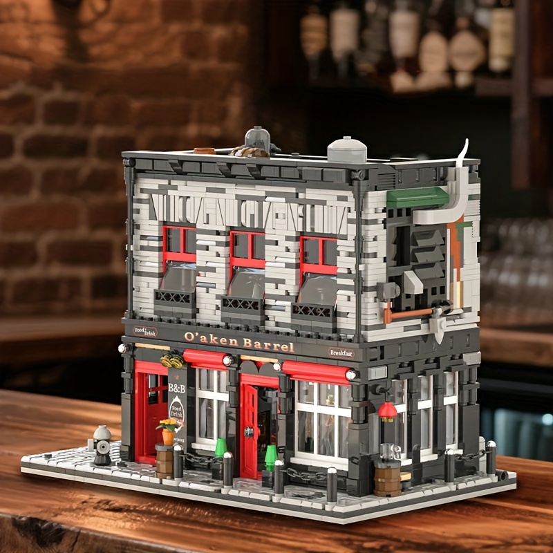 Image of 2368-pcs Bricks Assembly Building Block Model For Christmas Halloween Gift, Xbert66054 Modular Buildings Block Toy.