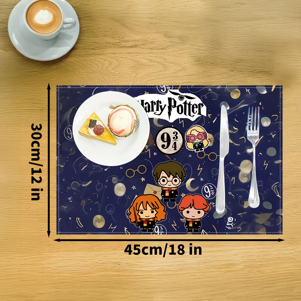 TEMU [ Ufficiale Warner] 1 pz Tovaglietta Resistente, Tema Amicizia di Magia, Stile Scuola Personaggi di , Sottopiatto Multifunzionale, Adatta per
