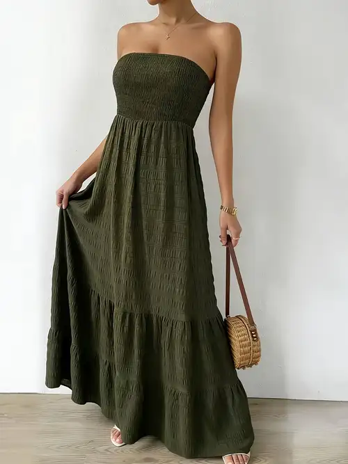 army green color dress sold on Temu Australia army green color dress sold on Temu Australia