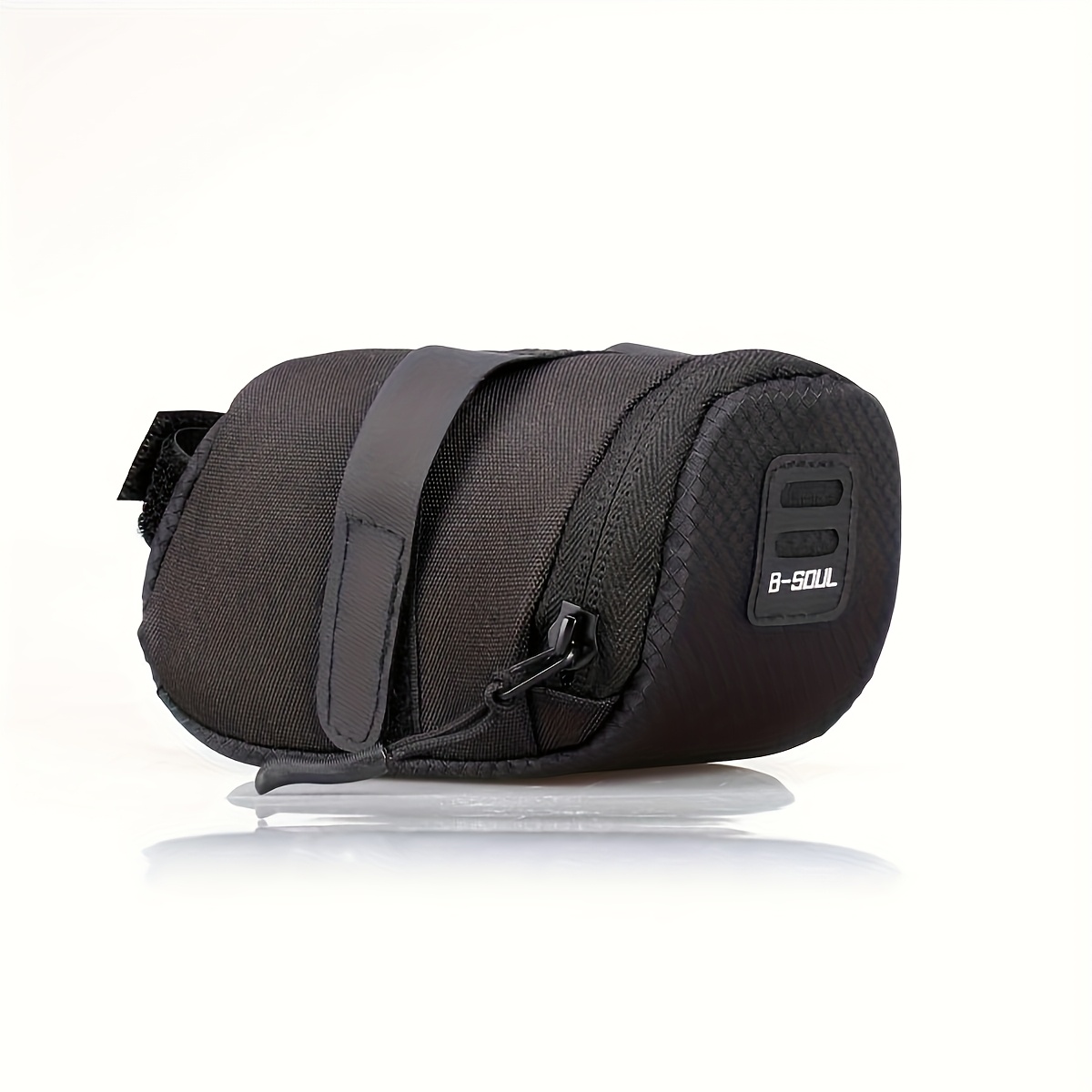 E-shop Mountainbike-Satteltasche - Verstellbarer Gurt, Oxford-Stoff, Einfache Demontage, Praktische Aufbewahrung, 15x7x7cm, Outdoor-Fahrradzubehör |