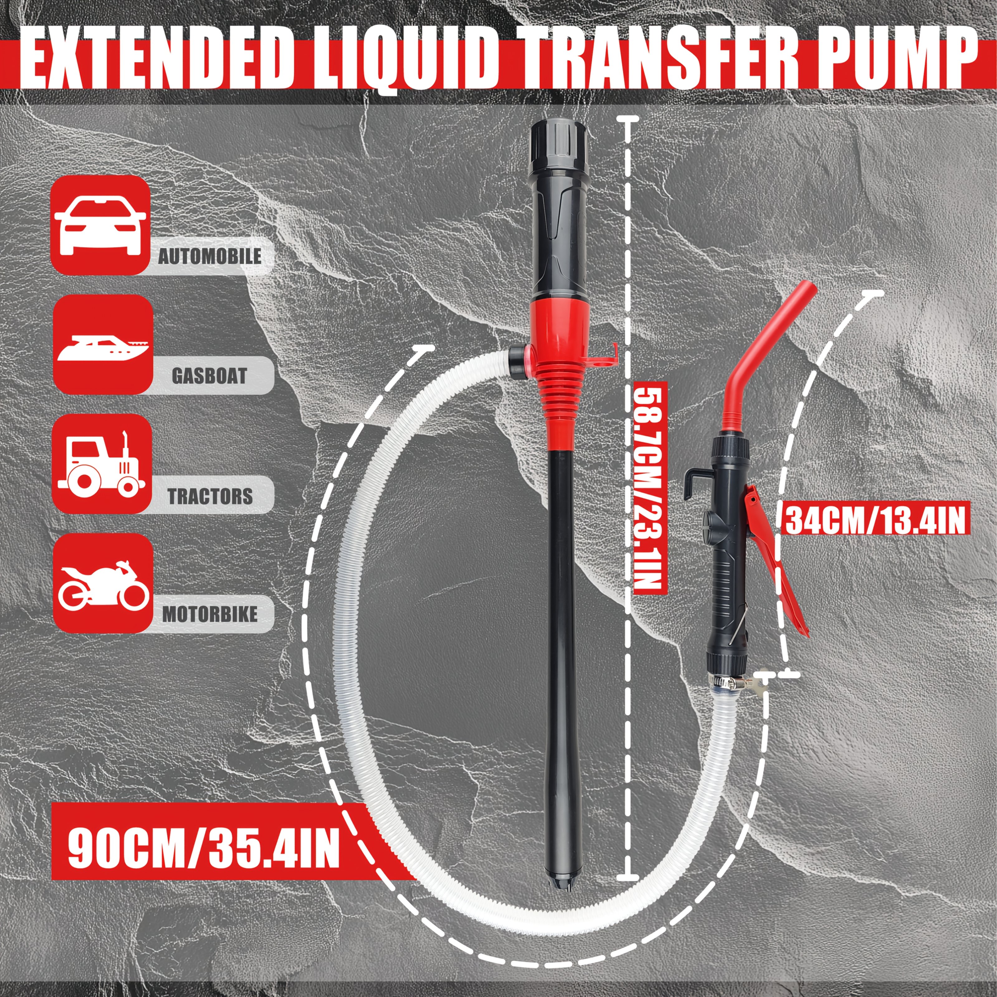 portable power battery pump battery powered siphon fuel - Temu