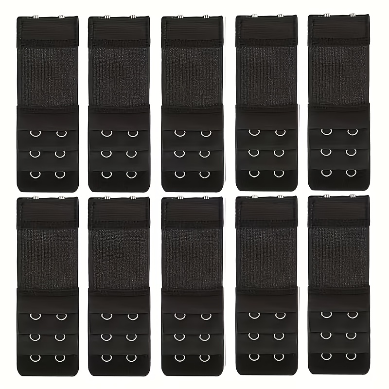 Image of A Set Of 10 Bra Extender Straps Suitable For , Elastic Adjustable Shoulder Straps, Non-slip And Comfortable, Easily Solve The Problem Of Bras Being Too Small And Tight, And Extend The Service Life