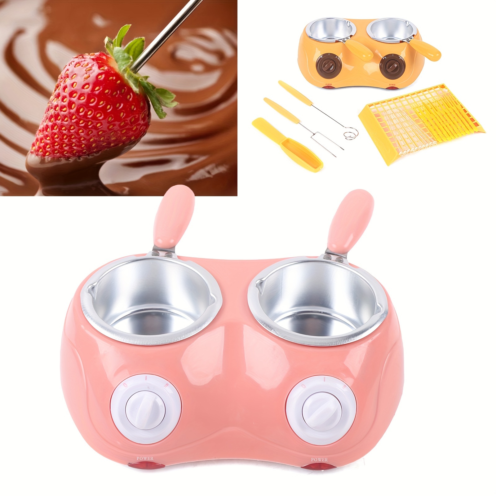 

Commercial Candy Chocolate Making Melting Pot Electric Melter Machine 25w 110v