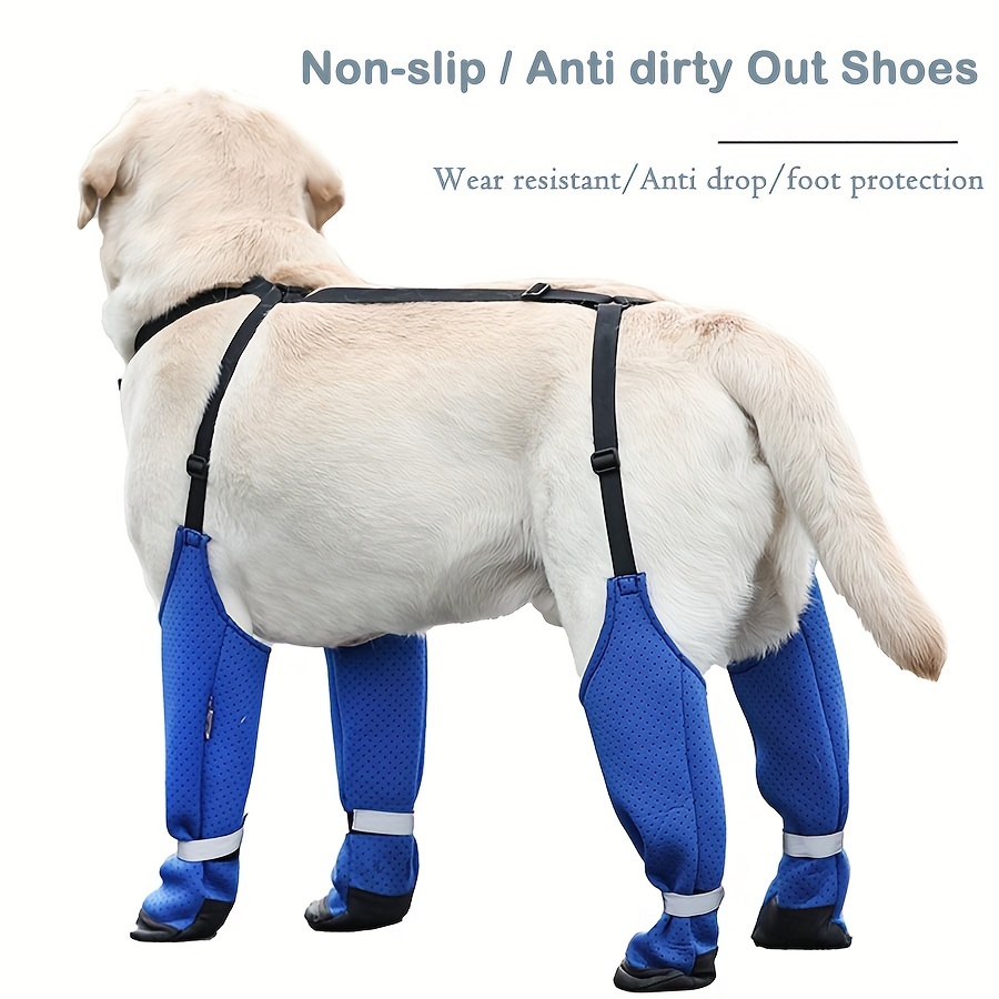 

Waterproof Dog Rain Boots - Comfortable, Non-slip Outdoor , Ideal For Small To Large Breeds, Multiple Colors