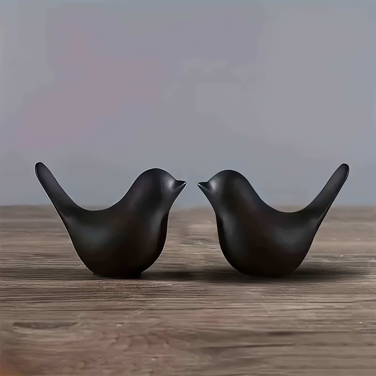 Image of 2pcs Couple Figurines - Resin Love-themed Decorative Sculptures For Home, Indoor & Outdoor Use - Valentine's Day Gift, Tabletop Ornament For Christmas, Day, Easter, Halloween