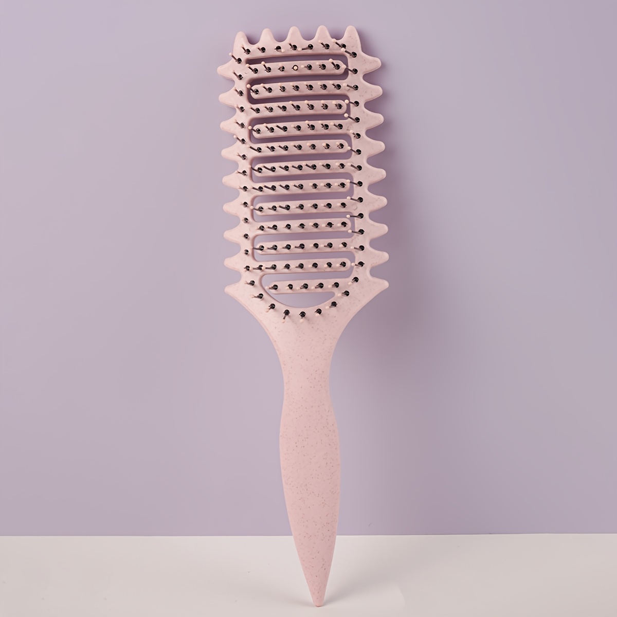 Lightweight Curly Hair Brush Vent Design For Fast Drying, Defining & Gentle Styling, Great For Summer, Travel & Everyday Use