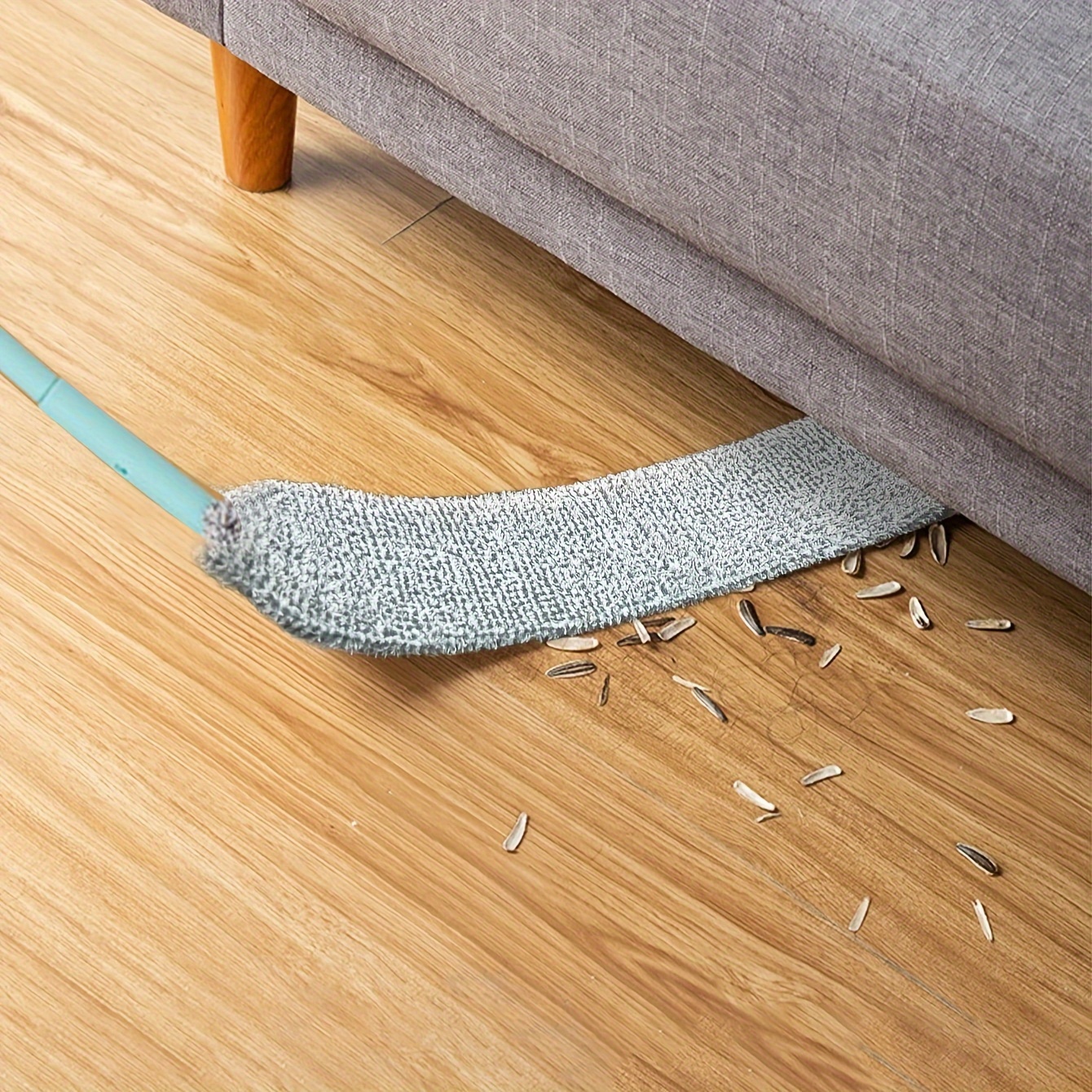 Image of Small Dusting Duster: Household Feather Duster For Under Beds, Sofa Crevices, Cleaning, Static Electricity Dust Removal, And Cleaning