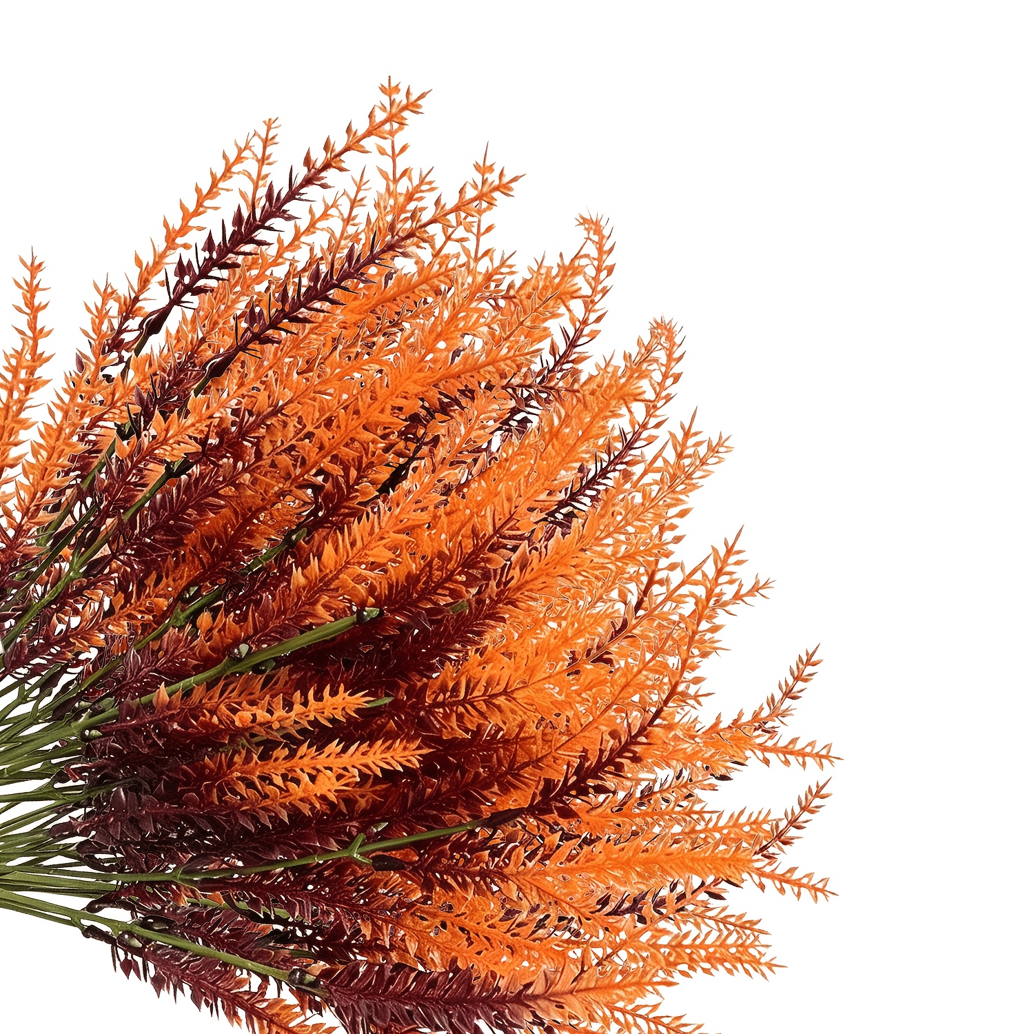 TEMU 20 Bundles Of Outdoor Autumn Artificial Flowers, Uv-resistant Plastic Lavender Fake Flowers, Artificial Autumn Plants, Fake Chrysanthemums,