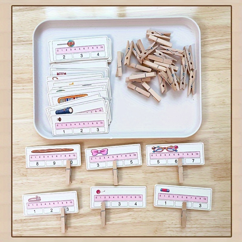 

1pc Toy - Fun Measuring Teaching Aid, , For & Kindergarten Learning, And Toy, For Classroom Use / 's Learning , Suitable For