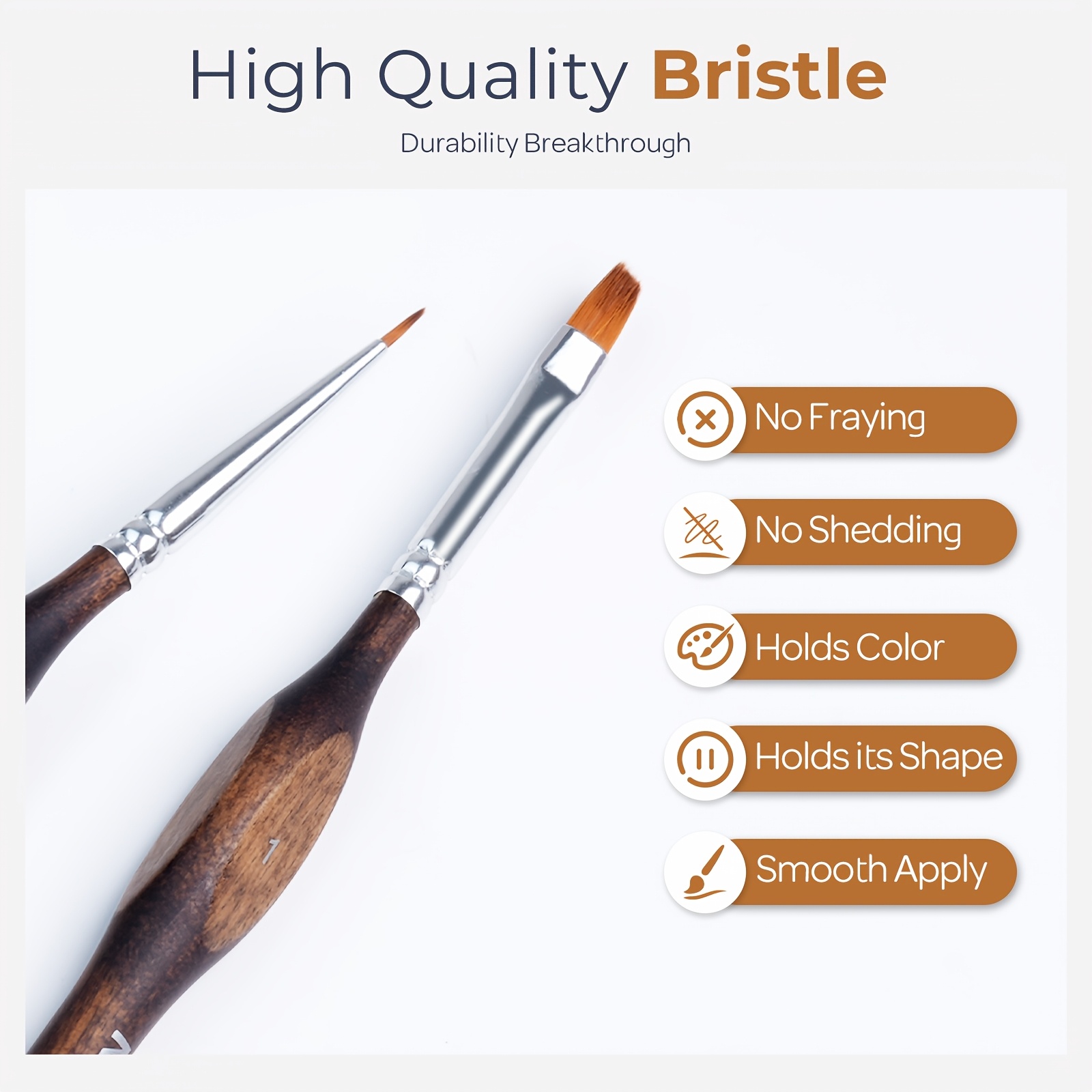 Miniature Paint Brushes - 15pcs Model Making Brushes Set