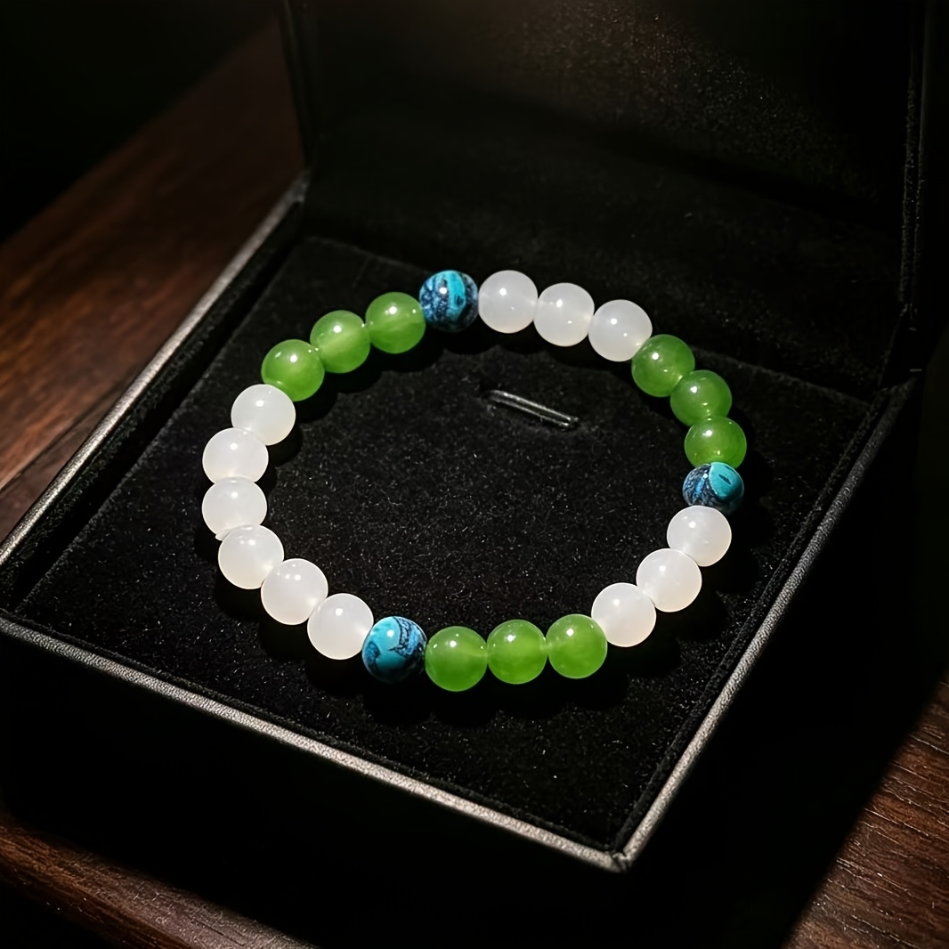 Fresh Crystal Bracelet with Light Color Palette, Spring