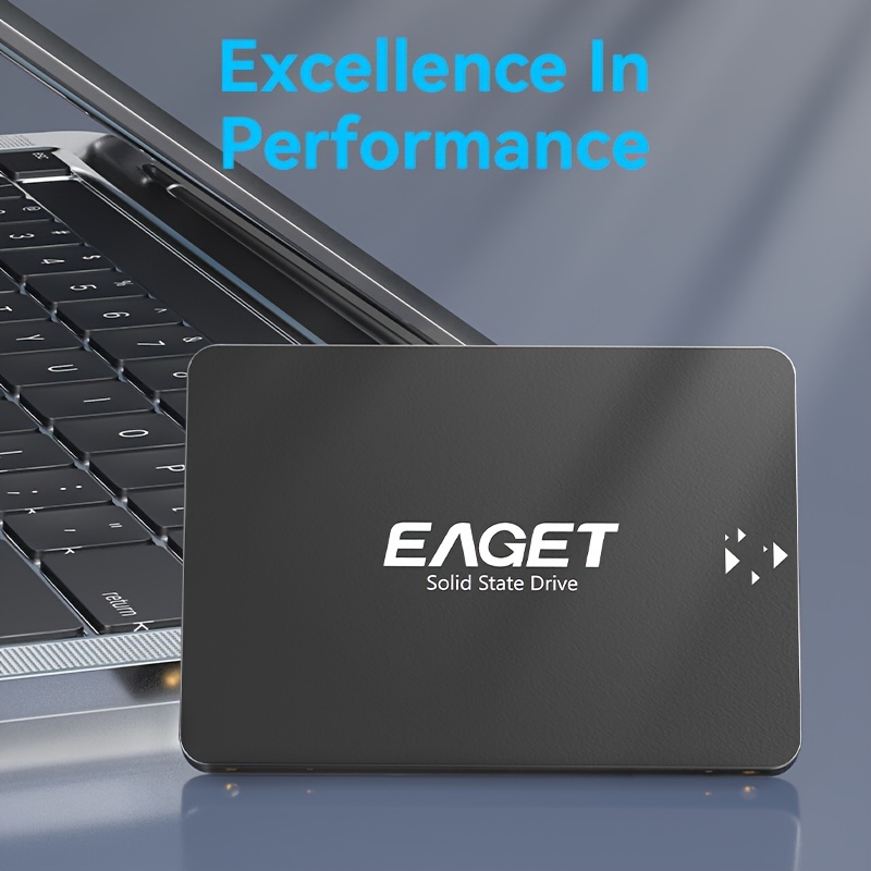 

EAGET SATA III SSD - Disque SSD interne - Transfert haute vitesse, large compatibilité, 120 Go/240 Go/480 Go pour PC de bureau (jusqu'à 530 Mo/s en lecture, jusqu'à 500 Mo/s en écriture) batterie