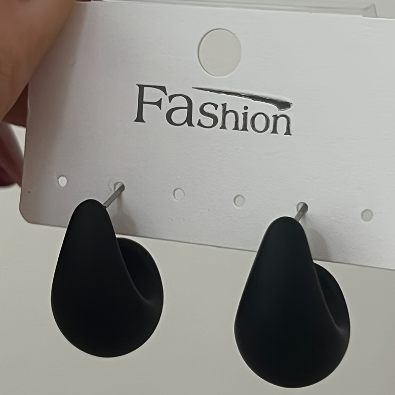 2pcs Teardrop Dangle Earrings Non Feathered for Daily & Festive Occasions