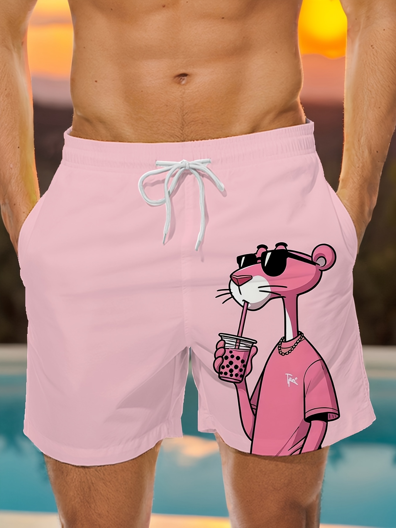 pantalones cortos playa hombre rápido Temu Dominican Republic