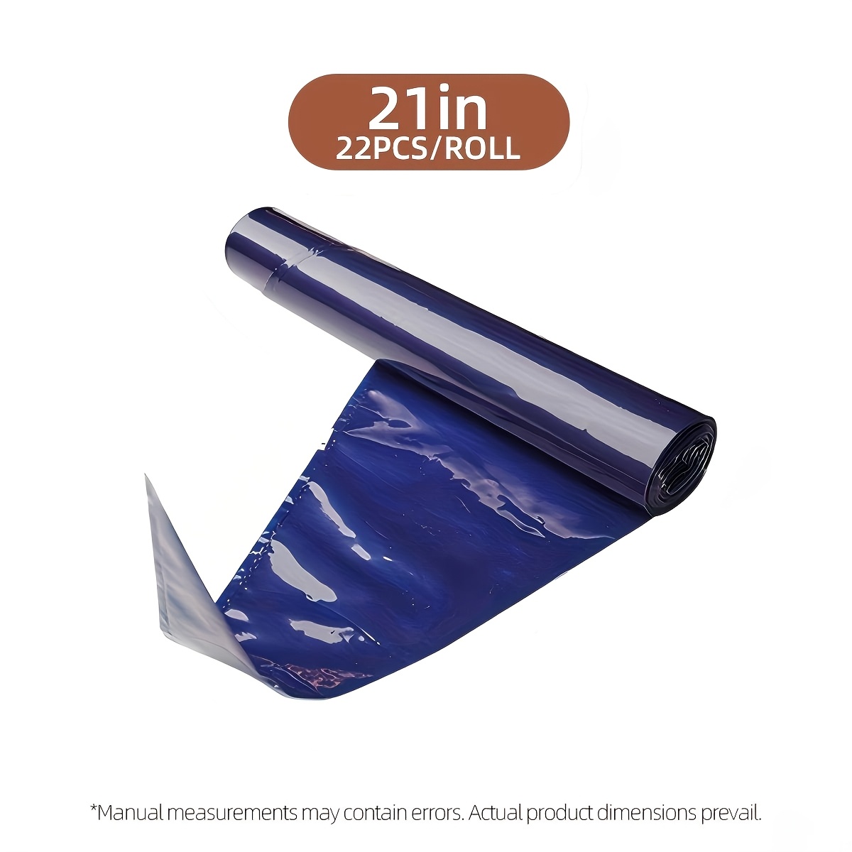 TEMU 1 Roll Extra Large Capacity Continuous Piping Bag, 21-inch Blast-proof Baking Bag - Suitable For Filling Cream , Bean Paste, Jam, Mayonnaise,