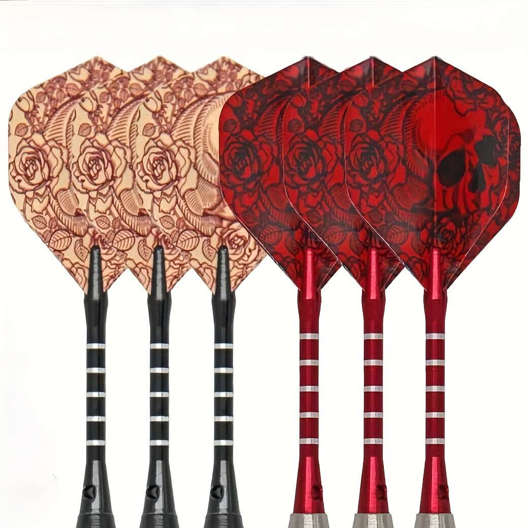 144pcs Durable PET Dart Flights Set