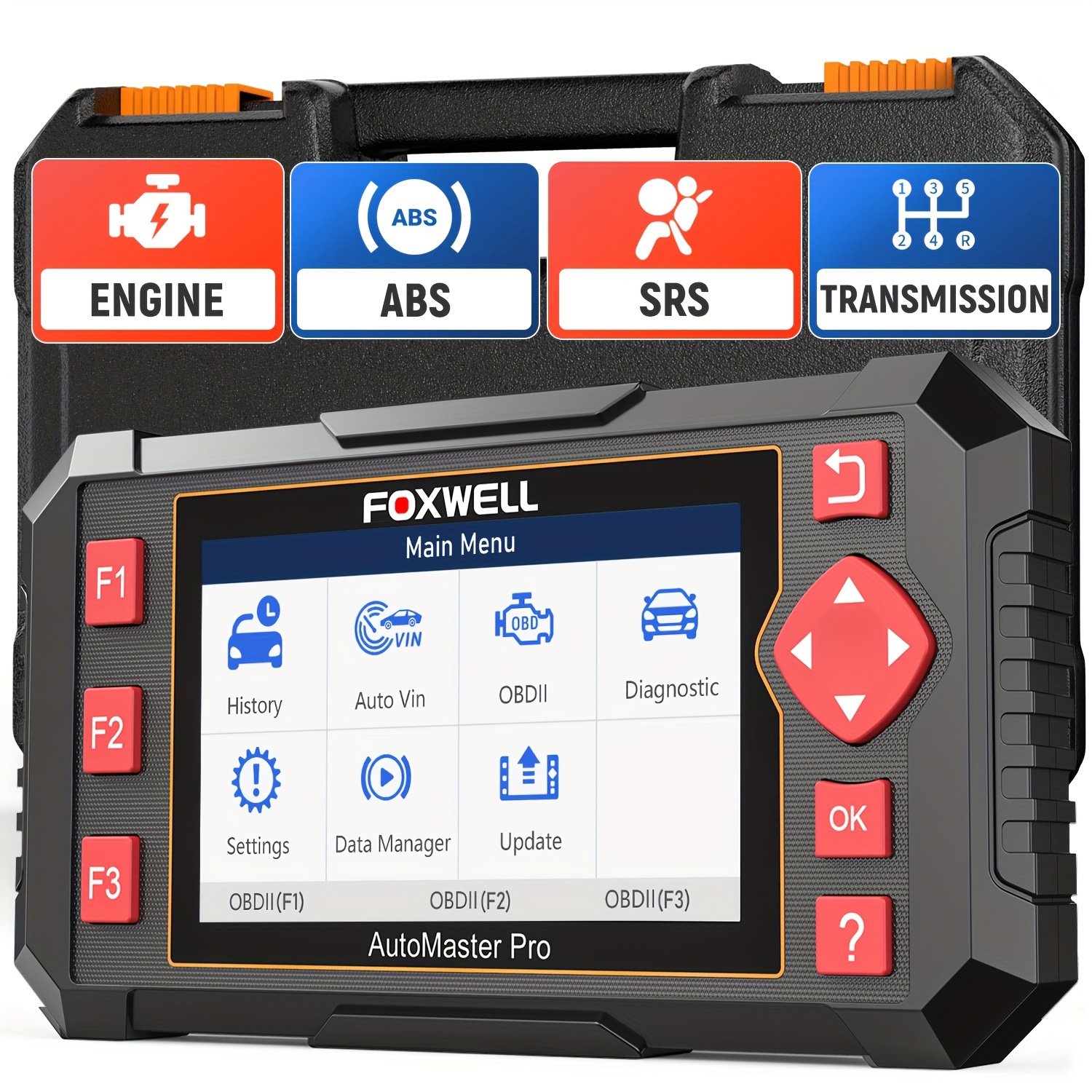 

Foxwell Car Scanner Scanner Abs Srs Transmission, Code Reader, Scan Tool With Srs, Auto Diagnostic Tool Scan Car Scanner Abs Srs Engine