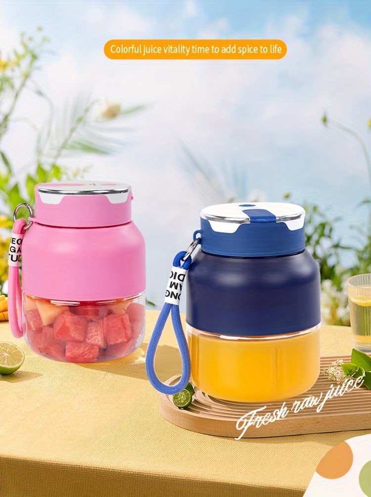 portable mini juicer cup with usb charging 1300mah rechargeable battery multi   squeezer for   details 0