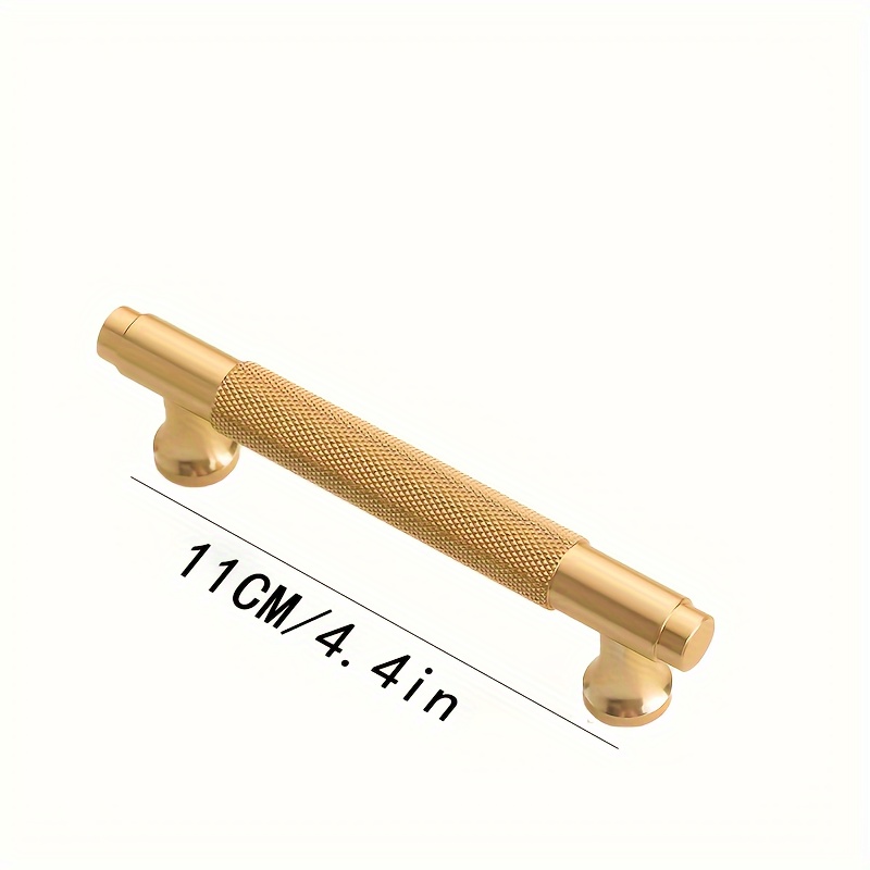 Brass Kitchen Cabinet Knobs Gold Drawer Dresser Pulls Cupboard Closet  Handle Bar