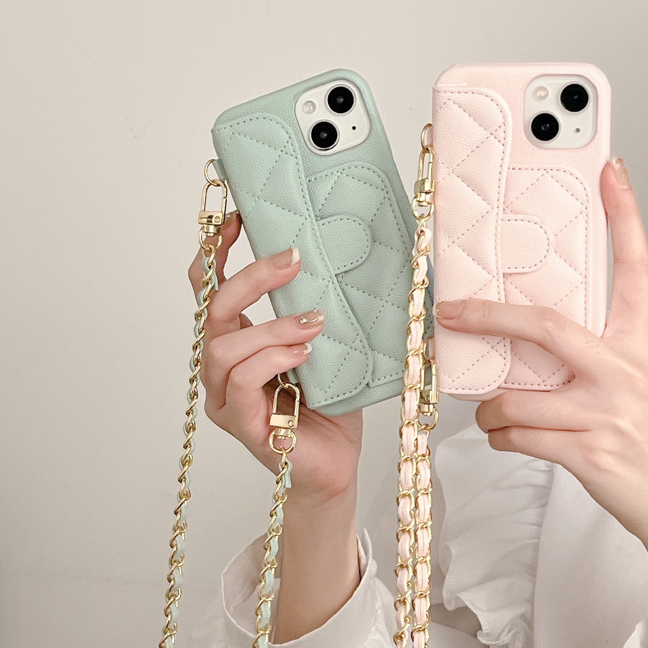 Phone Case: New High-End Classic Elegant Style Litchi Pattern Apple Phone Case Protective Cover Compatible with iPhone 16 Pro Max 15 14 13 12 Pro Max 11 Flip Cover Wallet Design with Card Slots Camera Protection and Lanyard