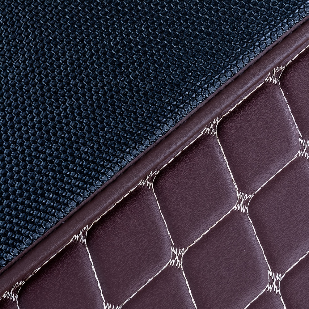 5pcs Luxury Floor Mats, All-Season, All-Weather Protection, Easy to Clean, Non-Slip, for Vehicle Interior Care, Fits Sedans, Trucks, SUVs