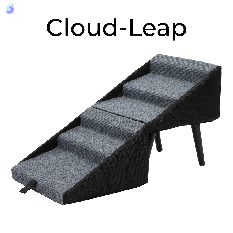 TEMU Foldable Pet Step - Safe And Non-slip, Elegant Storage, Designed For Small To Medium Dogs And Cats