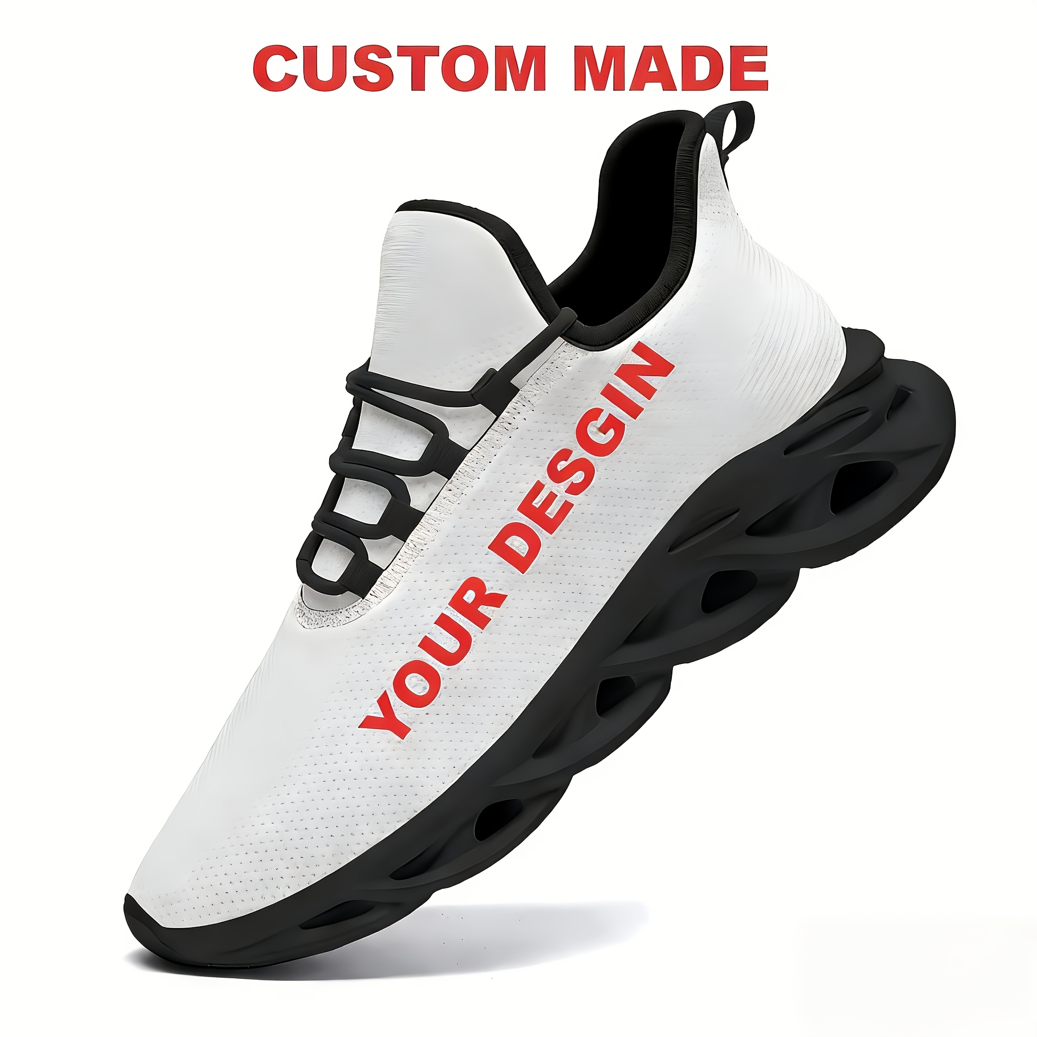 TEMU Custom Men's And Women's Shoes: You Can Have Your Images, Photos, Names, , Logos, And Other Creative Designs Printed On The Shoes. Unisex Casual