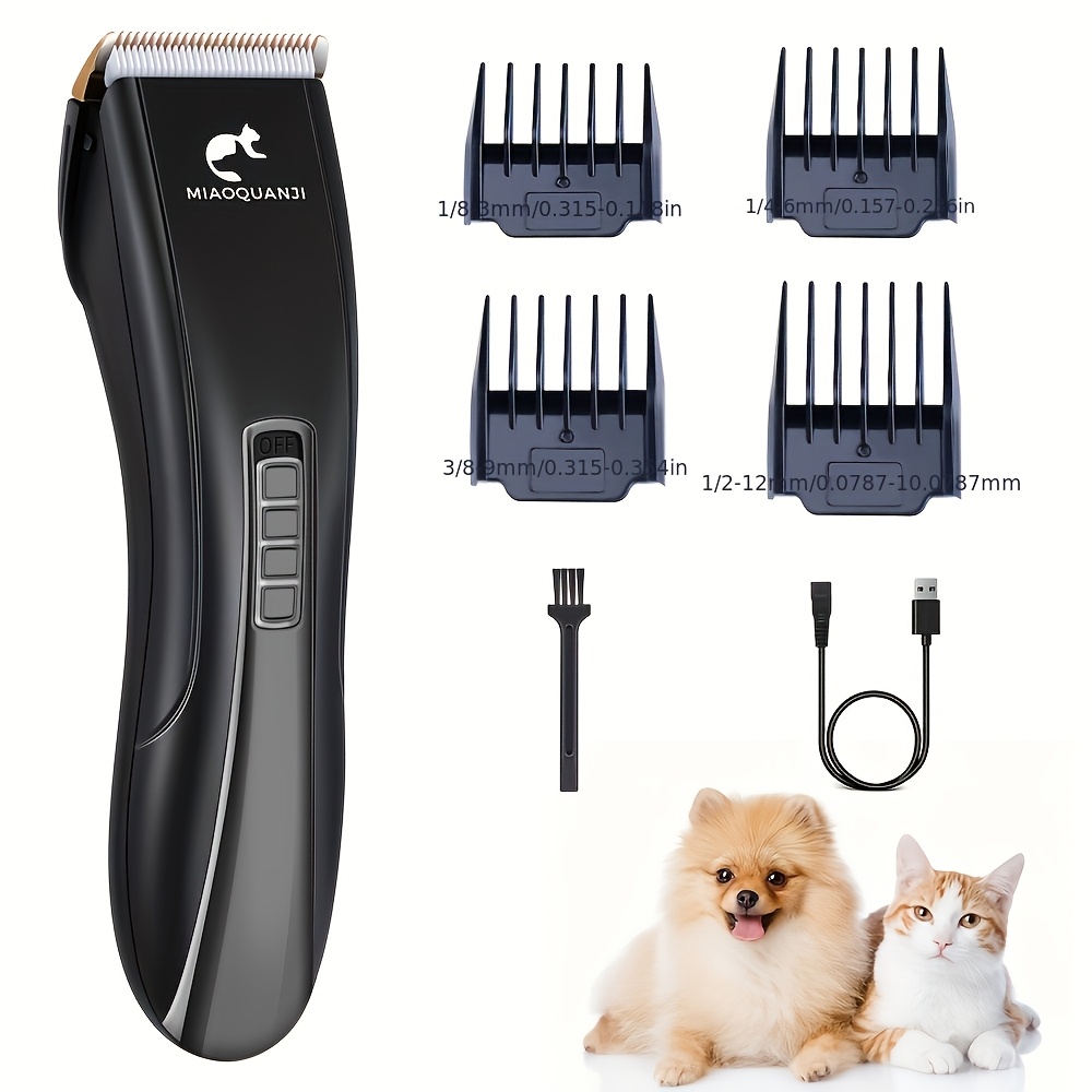 Professional Pet Grooming Electric Clippers Usb Rechargeable Dog Hair Trimmer Cat Hair Trimmer