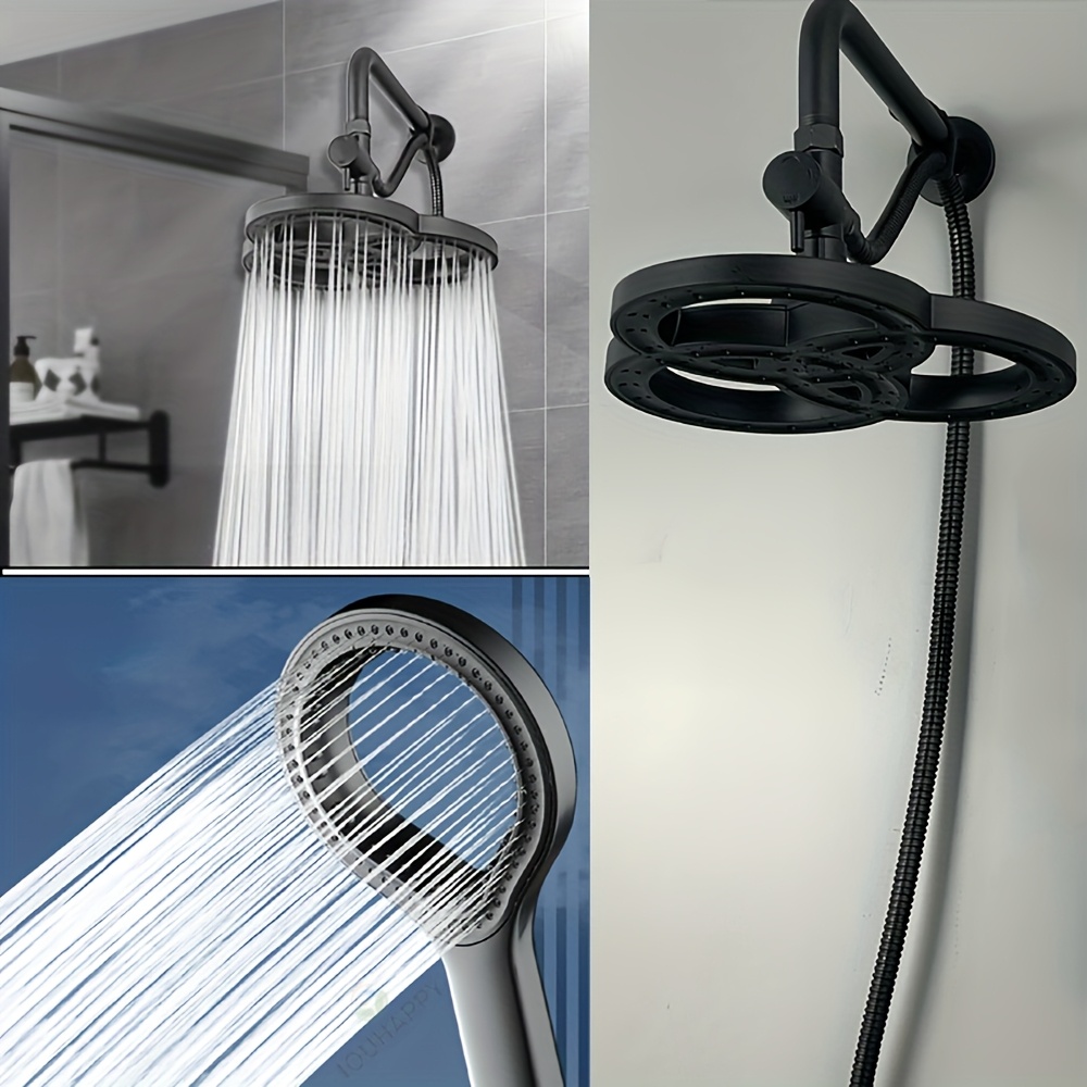 2pcs Upgraded High-Pressure Handheld Shower, ABS Material