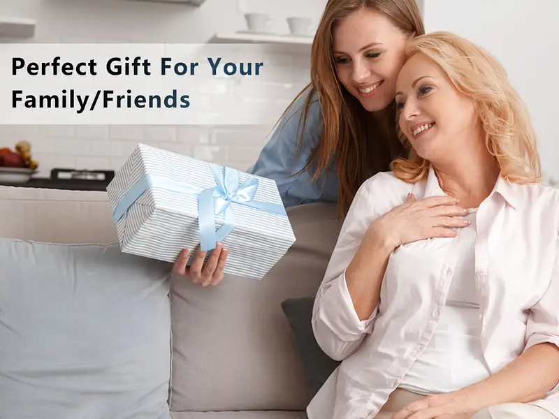 fathers day gifts cordless heating pad for neck and shoulders and back back and neck massager with heat heated massage pad with battery heat settings 16 x 22 2 2lbs Product details 5