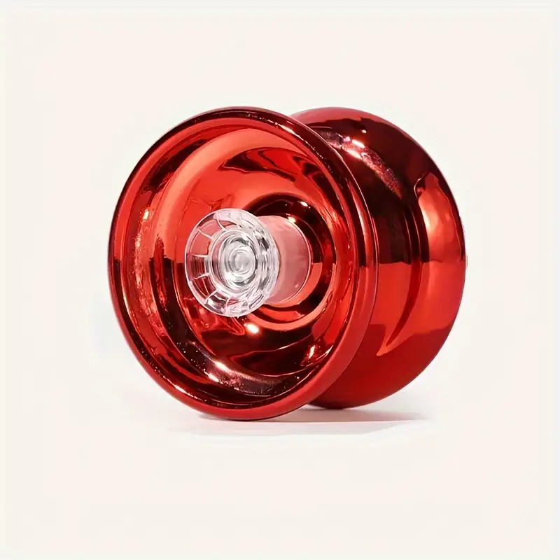 fei metal alloy yo yo vibrant red ideal for beginners young adults outdoor play great halloween christmas birthday gift best for christmas details 0